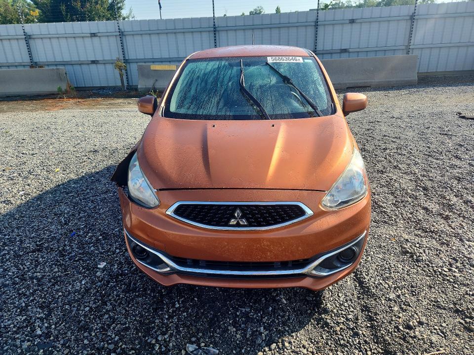 56863646 :رقم المزاد ، ML32A3HJ6HH010858 vin ، 2017 Mitsubishi Mirage مزاد بيع