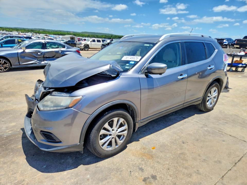 2016 Nissan Rogue მანქანა იყიდება აუქციონზე, vin: KNMAT2MT4GP655517, აუქციონის ნომერი: 55746626