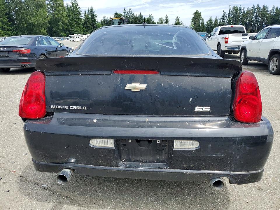 Aukcja sprzedaży 2006 Chevrolet Monte Carlo, vin: 2G1WL16CX69276072, numer aukcji: 57735966