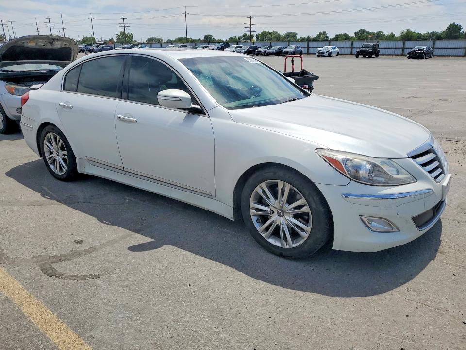 2012 Hyundai Genesis მანქანა იყიდება აუქციონზე, vin: KMHGC4DF2CU165472, აუქციონის ნომერი: 58801556