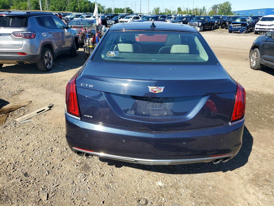 2018 Cadillac Ct6 მანქანა იყიდება აუქციონზე, vin: 1G6KD5RSXJU107214, აუქციონის ნომერი: 57086356