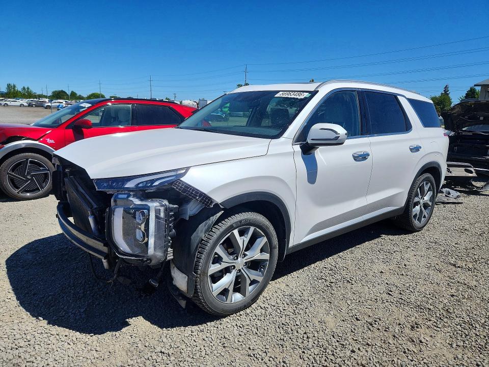 56963486 :رقم المزاد ، KM8R4DHE3MU206457 vin ، 2021 Hyundai Palisade مزاد بيع