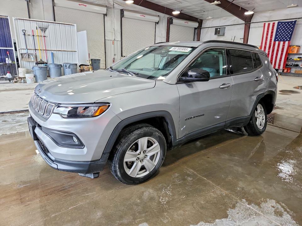 56785986 :رقم المزاد ، 3C4NJDBB8NT168665 vin ، 2022 Jeep Compass مزاد بيع
