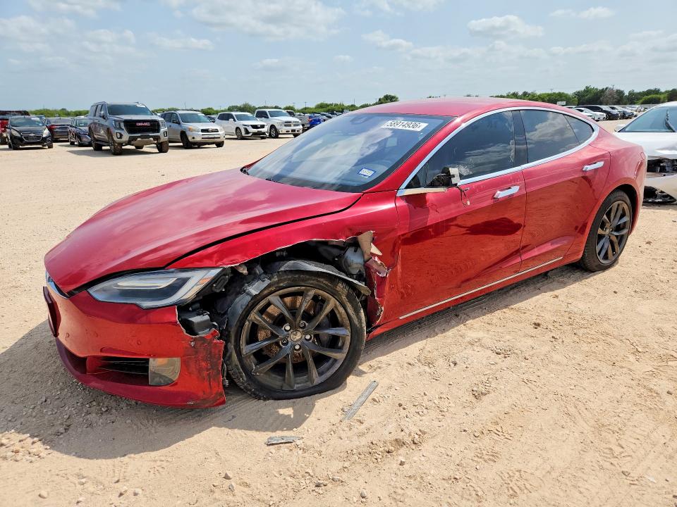 58914936 :رقم المزاد ، 5YJSA1E25GF155208 vin ، 2016 Tesla Model S مزاد بيع