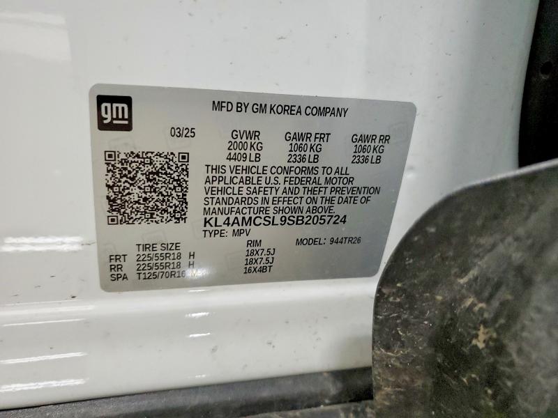 Продаж на аукціоні авто 2025 Buick Encore Gx, vin: KL4AMCSL9SB205724, номер лоту: 58440376