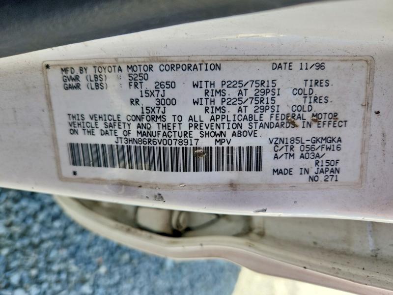 Продаж на аукціоні авто 1997 Toyota 4runner, vin: JT3HN86R6V0078917, номер лоту: 55863046