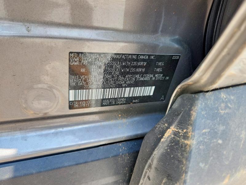 Продажа на аукционе авто 2026 Toyota Rav4, vin: 2T36DRBVXTC002402, номер лота: 79133715