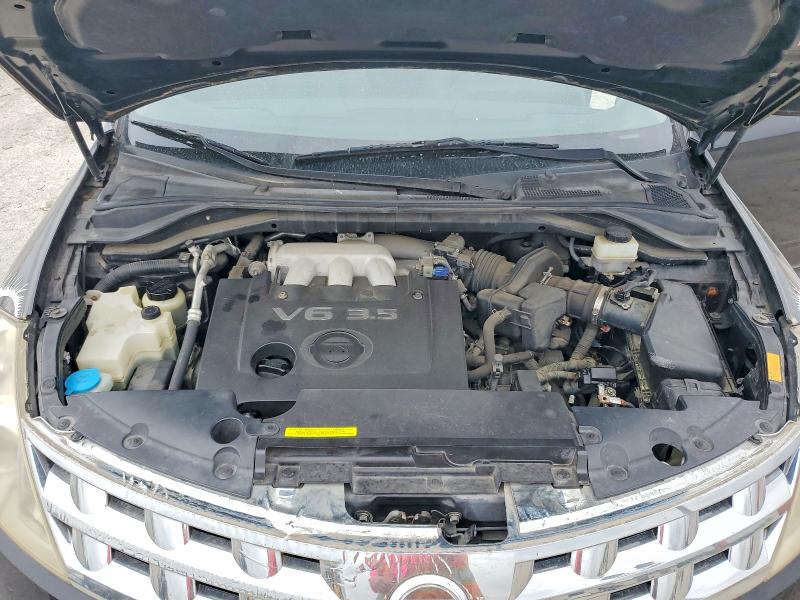 2004 Nissan Murano მანქანა იყიდება აუქციონზე, vin: JN8AZ08W34W304692, აუქციონის ნომერი: 56520036
