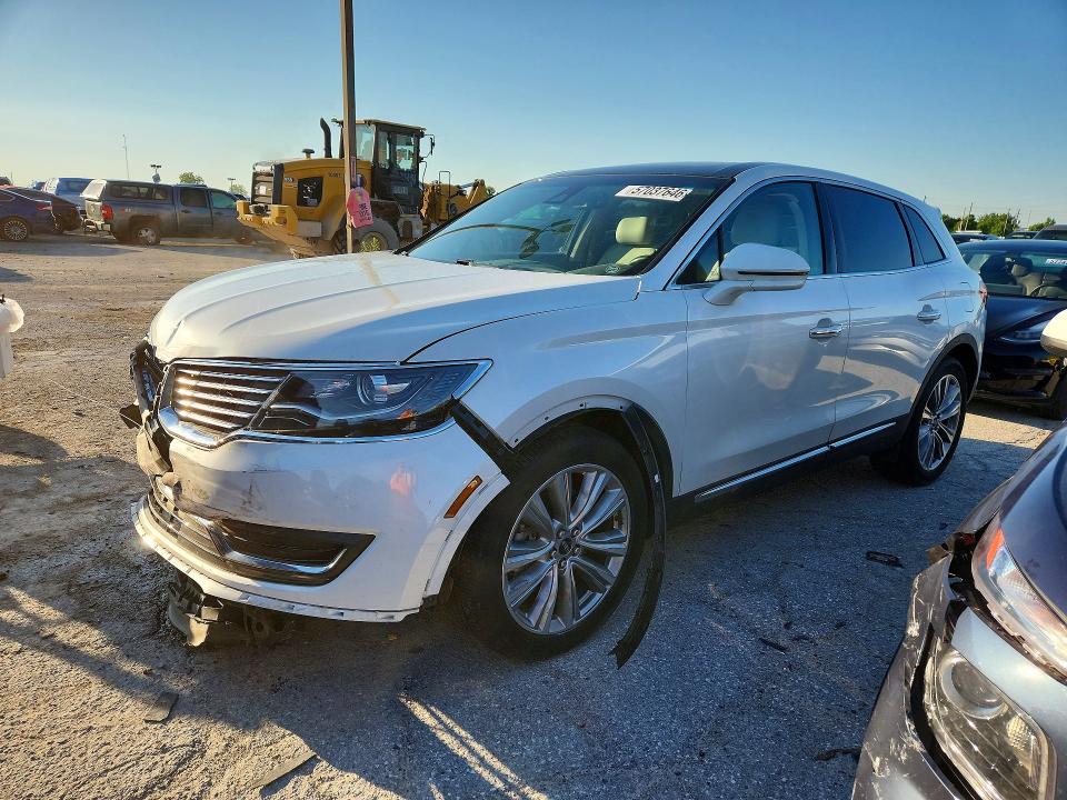 Aukcja sprzedaży 2016 Lincoln Mkx, vin: 2LMTJ8LP4GBL59474, numer aukcji: 57037646