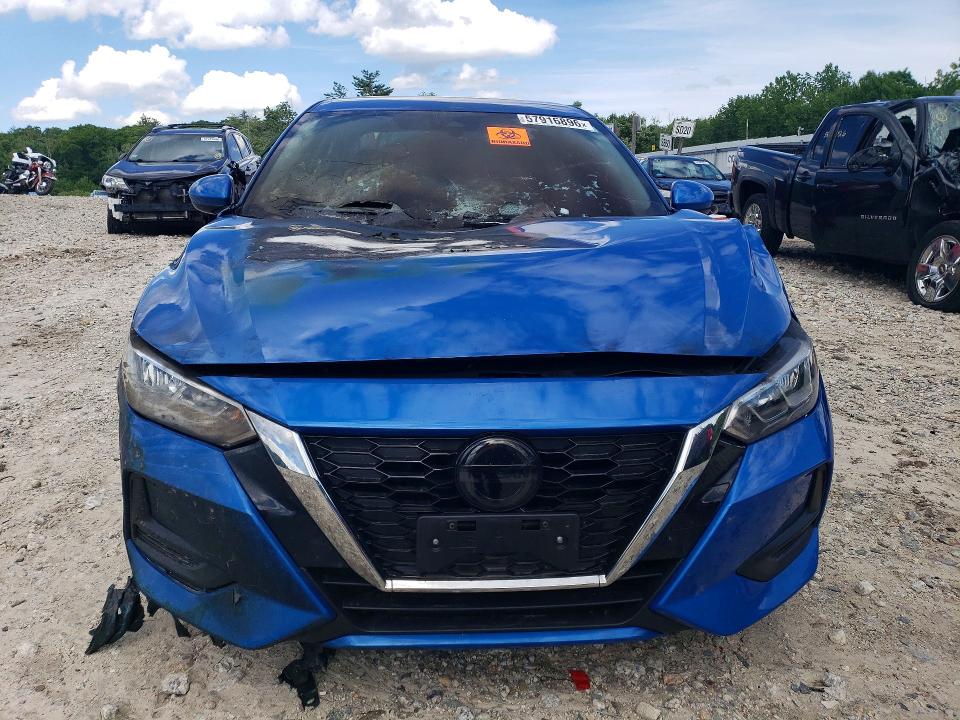 2022 Nissan Sentra მანქანა იყიდება აუქციონზე, vin: 3N1AB8CV4NY316165, აუქციონის ნომერი: 57916896