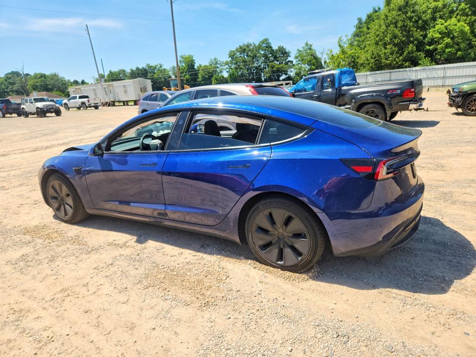 2024 Tesla Model 3 მანქანა იყიდება აუქციონზე, vin: 5YJ3E1EBXRF791943, აუქციონის ნომერი: 55871716