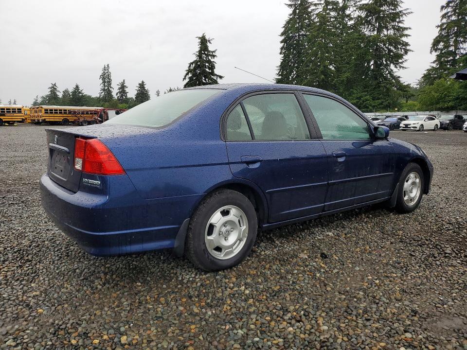 56741896 :رقم المزاد ، JHMES96645S025557 vin ، 2005 Honda Civic مزاد بيع