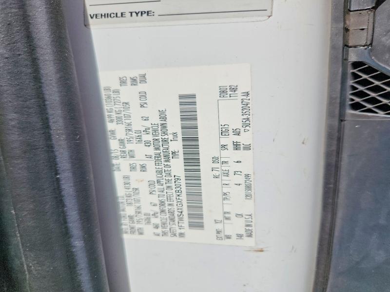 2015 Ford Transit მანქანა იყიდება აუქციონზე, vin: 1FTWS4XGXFKB30797, აუქციონის ნომერი: 55515276