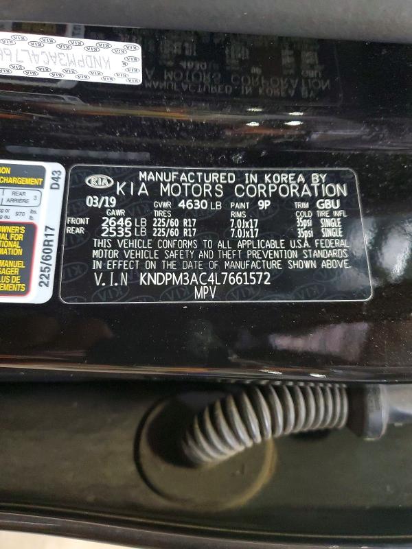 Aukcja sprzedaży 2020 Kia Sportage, vin: KNDPM3AC4L7661572, numer aukcji: 58576426