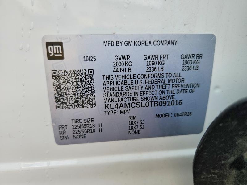 Продаж на аукціоні авто 2026 Buick Encore Gx, vin: KL4AMCSL0TB091016, номер лоту: 58036706
