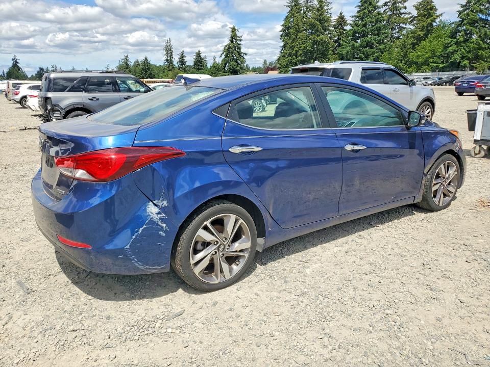 Продажа на аукционе авто 2016 Hyundai Elantra, vin: 5NPDH4AE3GH723480, номер лота: 56343656