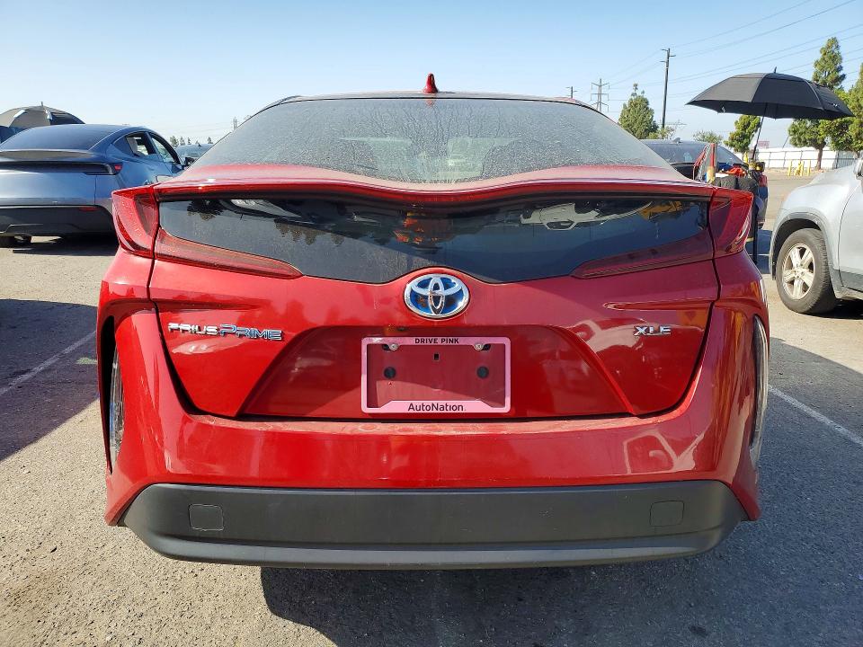 2021 Toyota Prius Prime მანქანა იყიდება აუქციონზე, vin: JTDKAMFP7M3186058, აუქციონის ნომერი: 56671886