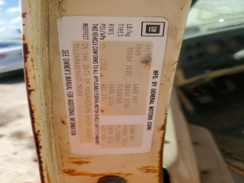57092906 :رقم المزاد ، TCL249A519427 vin ، 1979 Chevrolet C/k 10 Series مزاد بيع