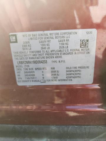 Aukcja sprzedaży 2021 Buick Envision, vin: LRBFZNR41MD084233, numer aukcji: 56308576