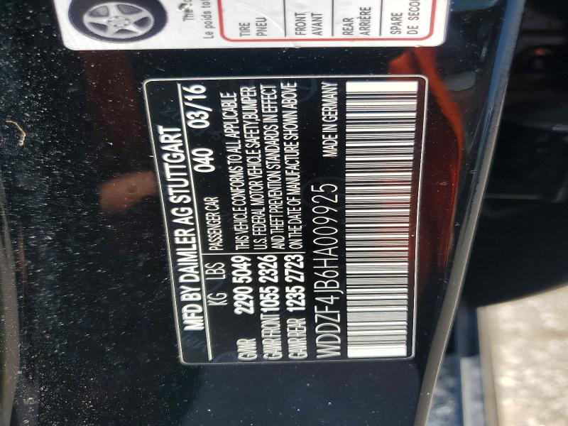 Продаж на аукціоні авто 2017 Mercedes-benz E, vin: WDDZF4JB6HA009925, номер лоту: 58275926