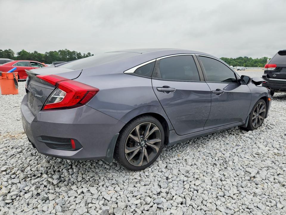 56496396 :رقم المزاد ، 2HGFC2F87MH501710 vin ، 2021 Honda Civic مزاد بيع
