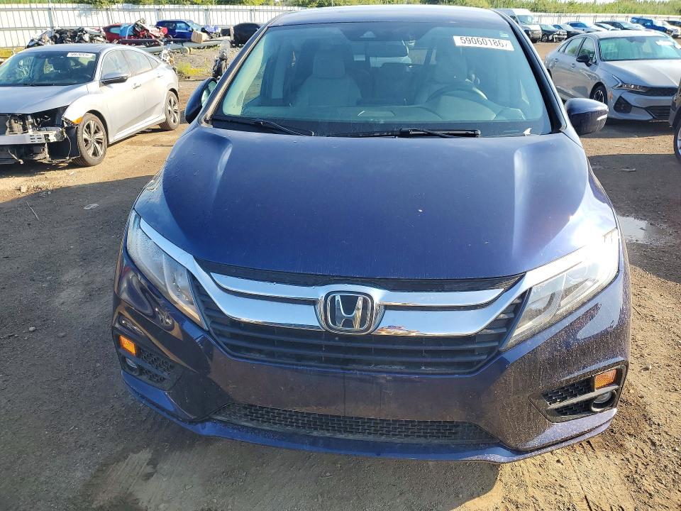 59060186 :رقم المزاد ، 5FNRL6H54KB102620 vin ، 2019 Honda Odyssey مزاد بيع