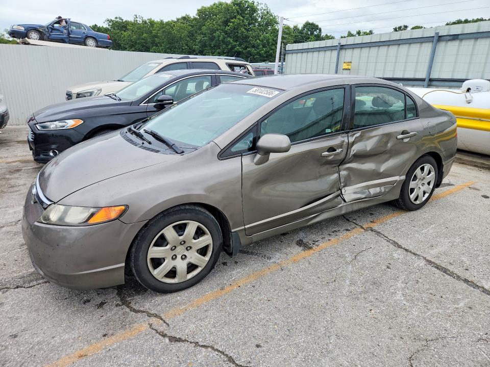 2007 Honda Civic მანქანა იყიდება აუქციონზე, vin: 2HGFA16537H305564, აუქციონის ნომერი: 58102586