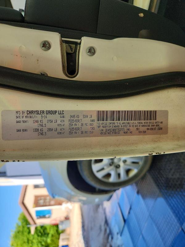 2015 Dodge Journey მანქანა იყიდება აუქციონზე, vin: 3C4PDCAB5FT537771, აუქციონის ნომერი: 56150726