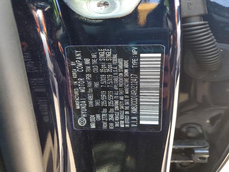 Продажа на аукционе авто 2024 Hyundai Tucson, vin: KM8JCCD14RU212417, номер лота: 57207386