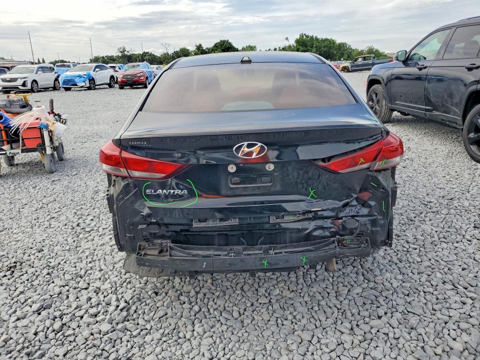 Продаж на аукціоні авто 2017 Hyundai Elantra, vin: KMHD84LF1HU069748, номер лоту: 56933386
