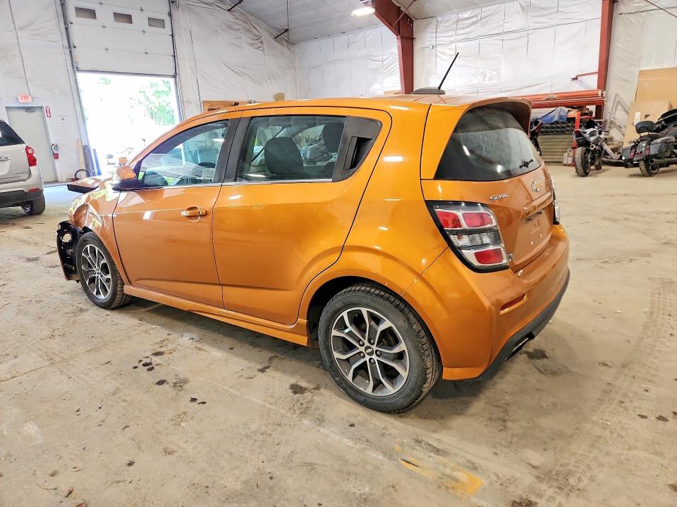 2017 Chevrolet Sonic მანქანა იყიდება აუქციონზე, vin: 1G1JD6SG7H4145474, აუქციონის ნომერი: 56507696