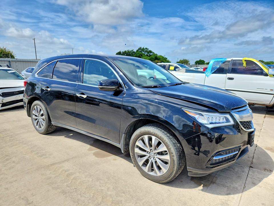 56891606 :رقم المزاد ، 5FRYD4H40FB026502 vin ، 2015 Acura Mdx مزاد بيع