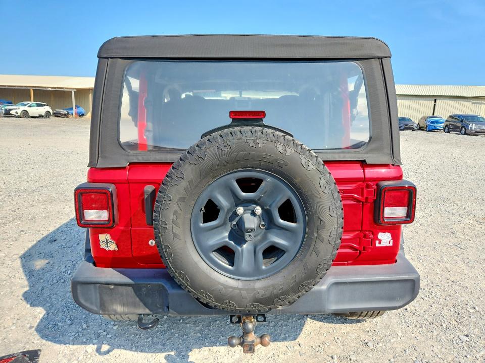 Aukcja sprzedaży 2018 Jeep Wrangler, vin: 1C4GJXAG7JW159368, numer aukcji: 58775016
