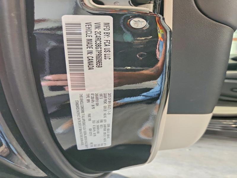 2023 Chrysler Pacifica მანქანა იყიდება აუქციონზე, vin: 2C4RC3BG7PR609659, აუქციონის ნომერი: 56853146
