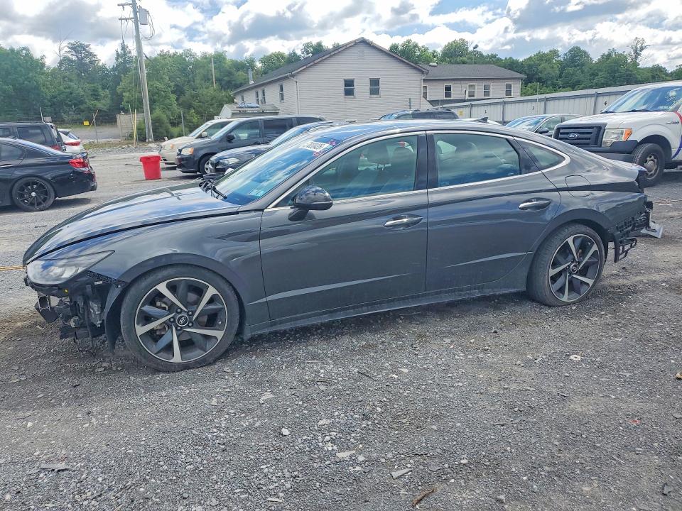 Продажа на аукционе авто 2021 Hyundai Sonata, vin: 5NPEJ4J27MH062899, номер лота: 57020426