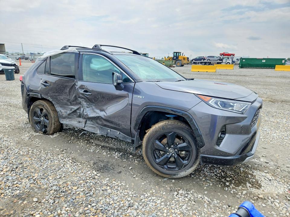 58152426 :رقم المزاد ، 4T3E6RFV1MU053061 vin ، 2021 Toyota Rav4 مزاد بيع