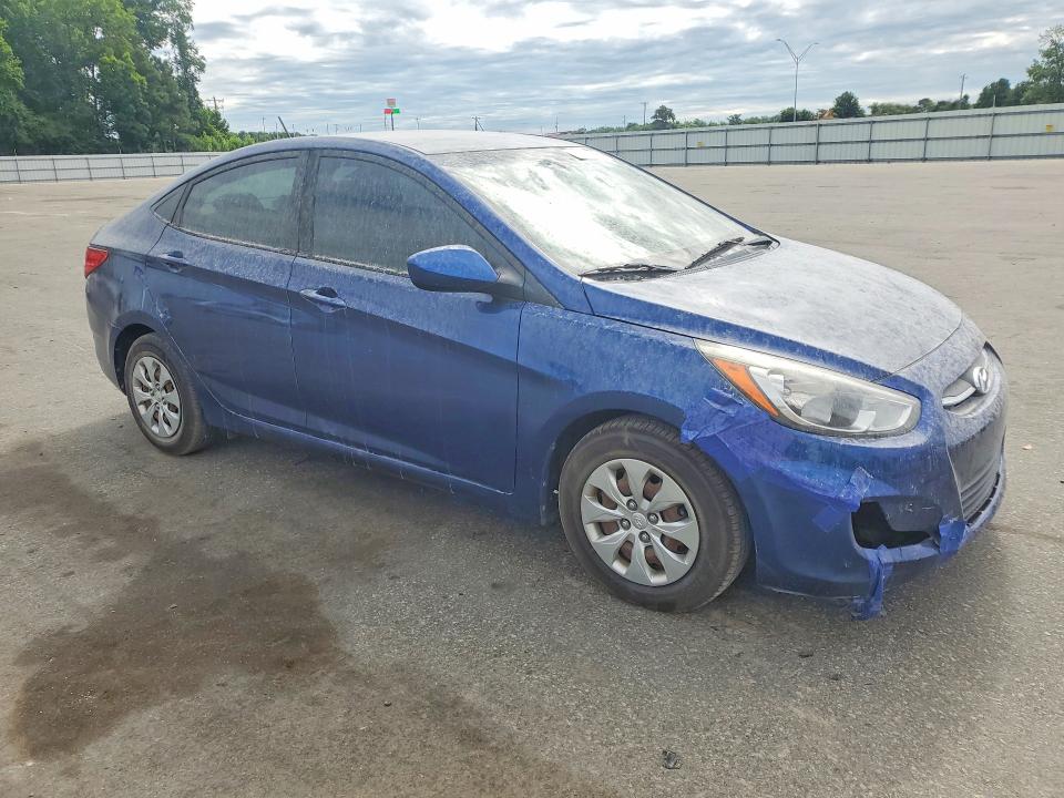 2017 Hyundai Accent მანქანა იყიდება აუქციონზე, vin: KMHCT4AE5HU223849, აუქციონის ნომერი: 57173296
