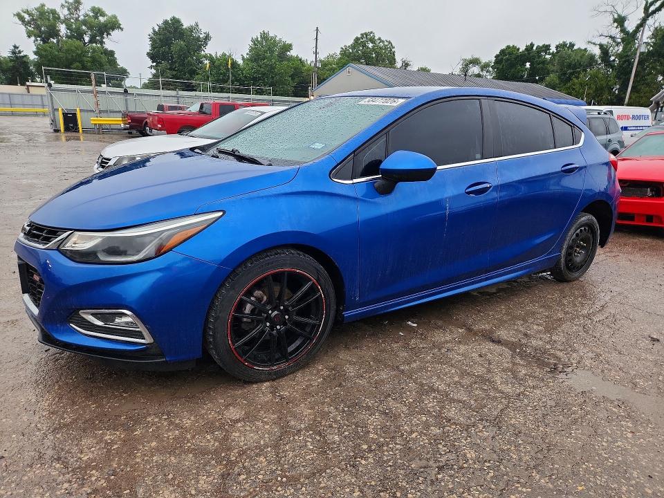 Продажа на аукционе авто 2018 Chevrolet Cruze, vin: 3G1BE6SM8JS525100, номер лота: 58477026