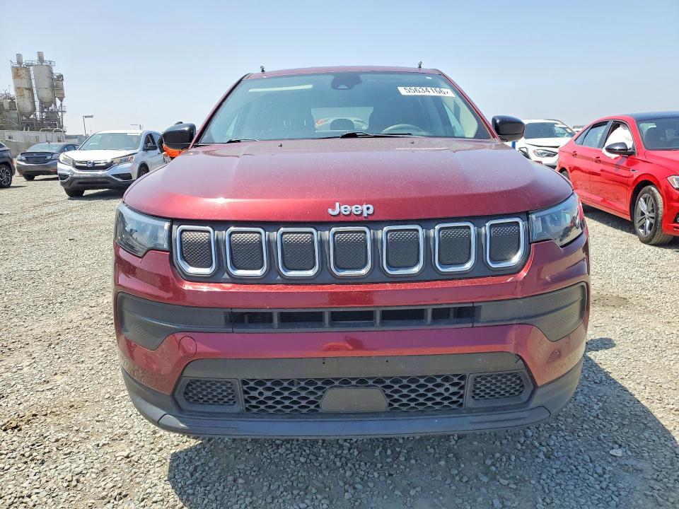 Aukcja sprzedaży 2022 Jeep Compass, vin: 3C4NJDABXNT202719, numer aukcji: 55634166