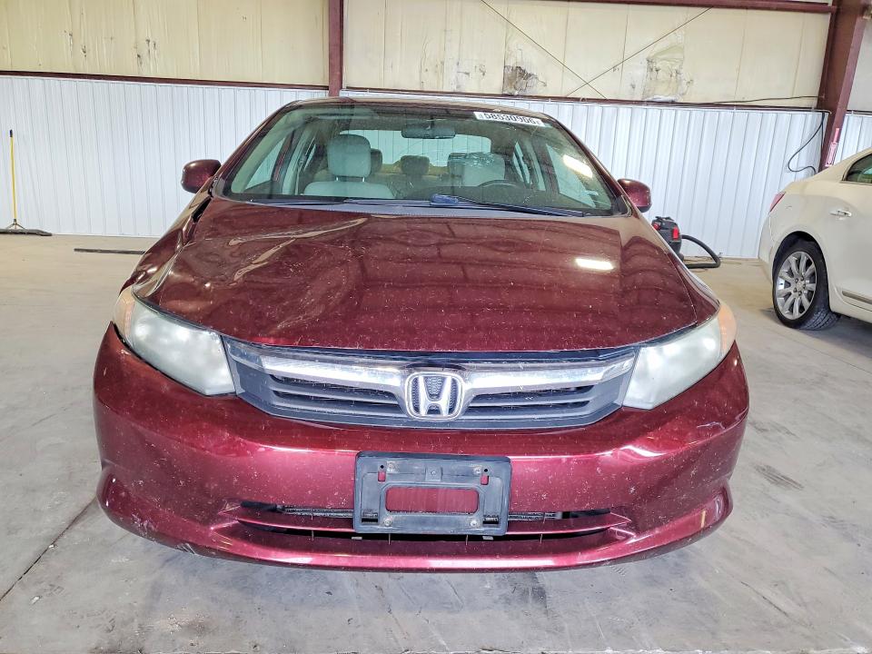 Продаж на аукціоні авто 2012 Honda Civic, vin: 19XFB2F52CE038599, номер лоту: 58530906