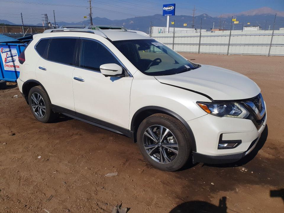 2019 Nissan Rouge Sl მანქანა იყიდება აუქციონზე, vin: 5N1AT2MV7KC844949, აუქციონის ნომერი: 58482776