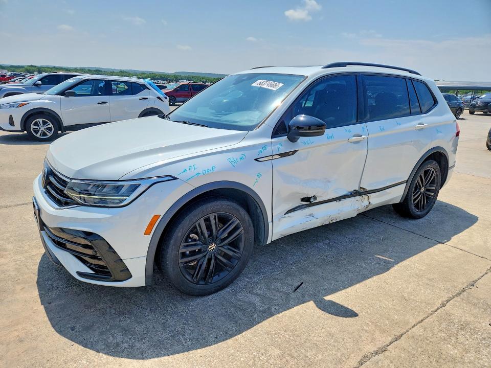 Продажа на аукционе авто 2022 Volkswagen Tiguan, vin: 3VVCB7AX5NM170131, номер лота: 58374606