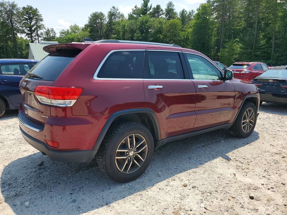 2017 Jeep Grand Cherokee მანქანა იყიდება აუქციონზე, vin: 1C4RJFBG6HC639981, აუქციონის ნომერი: 58952226