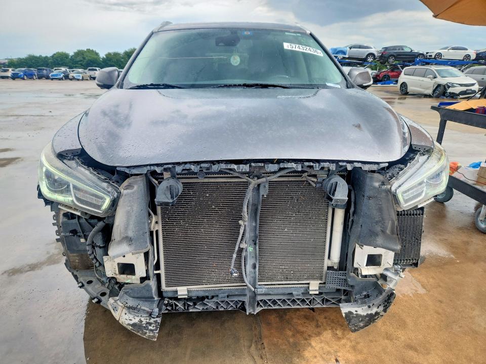 57432436 :رقم المزاد ، 5N1DL0MN3LC511909 vin ، 2020 Infiniti Qx60 مزاد بيع