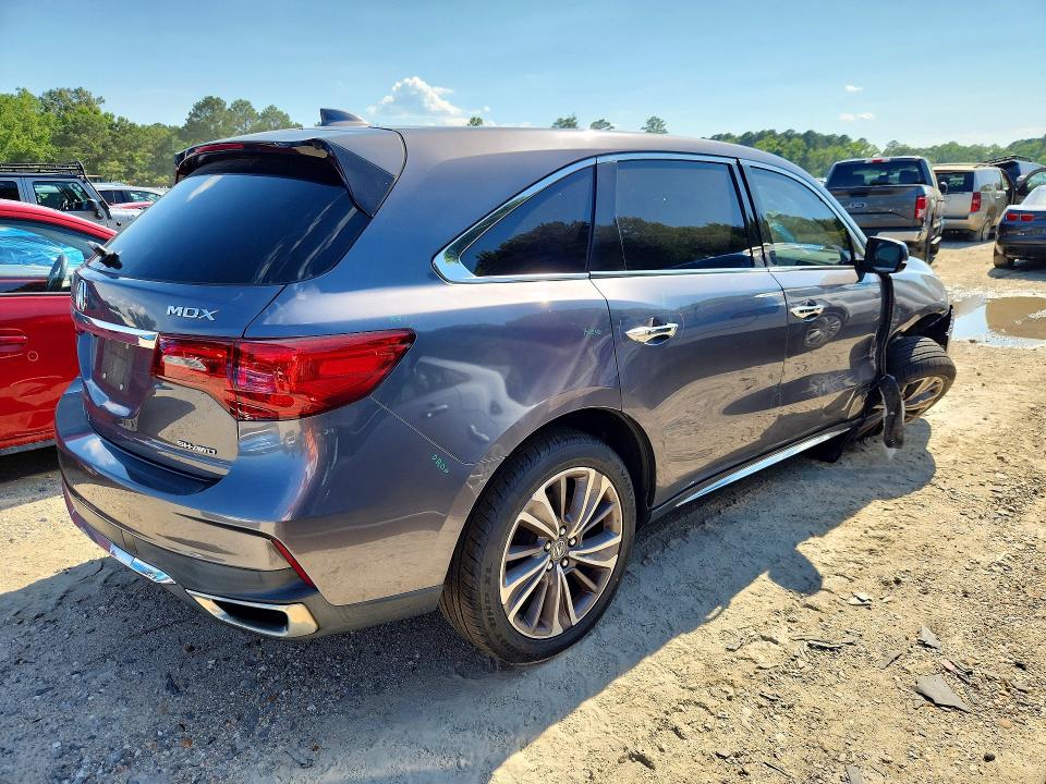 2017 Acura Mdx მანქანა იყიდება აუქციონზე, vin: 5J8YD4H53HL002593, აუქციონის ნომერი: 58588476
