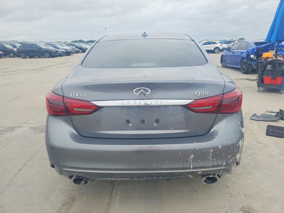 56789236 :رقم المزاد ، JN1EV7AP7JM355059 vin ، 2018 Infiniti Q50 مزاد بيع