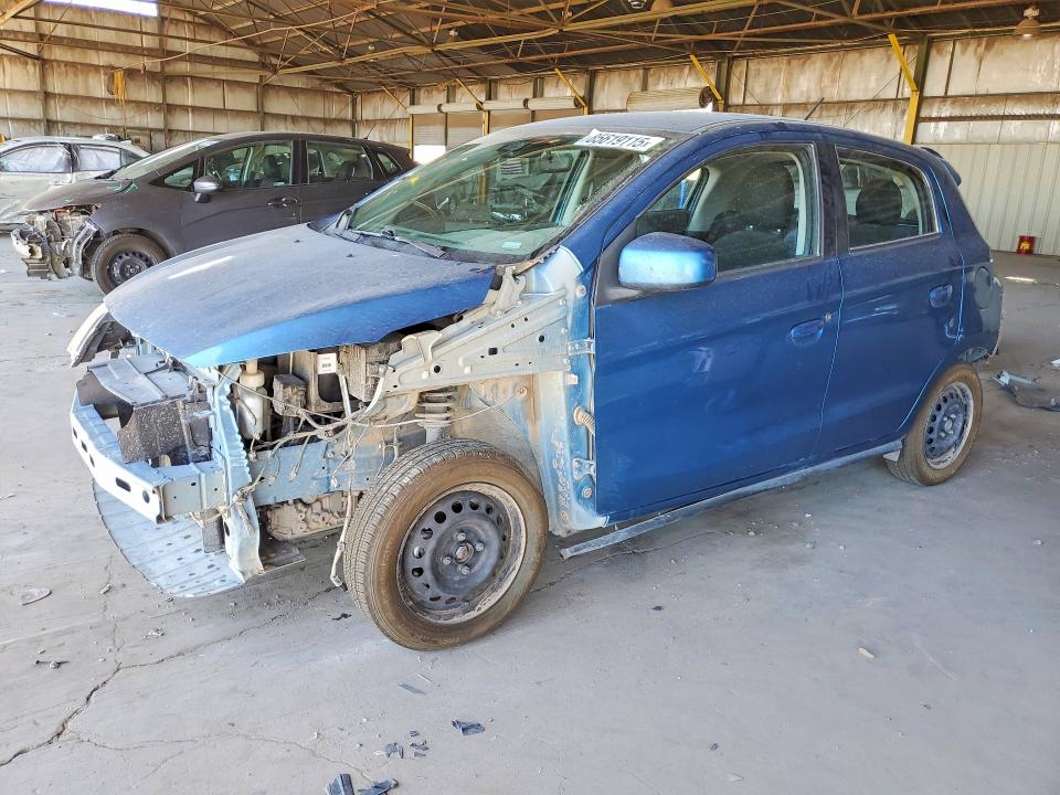 2021 Mitsubishi Mirage მანქანა იყიდება აუქციონზე, vin: ML32AUHJ7MH014269, აუქციონის ნომერი: 85619115