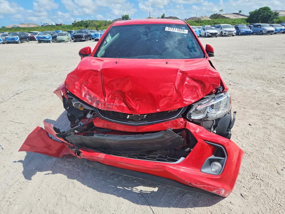 Продажа на аукционе авто 2019 Chevrolet Sonic, vin: 1G1JD6SB5K4140186, номер лота: 57311026