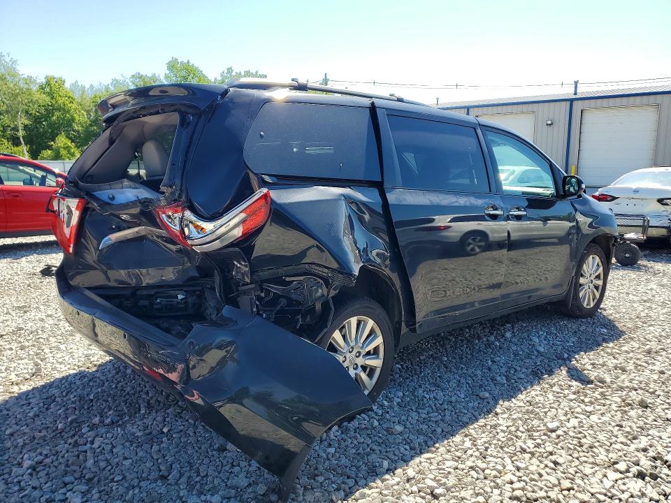 Продажа на аукционе авто 2017 Toyota Sienna, vin: 5TDDZ3DC8HS155322, номер лота: 55509396