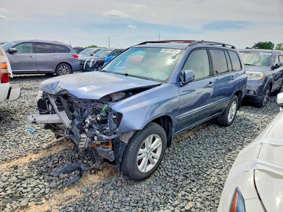2006 Toyota Highlander Hybrid მანქანა იყიდება აუქციონზე, vin: JTEEW21A660028090, აუქციონის ნომერი: 55974826